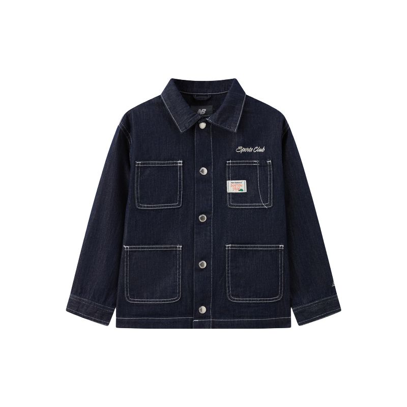 New Balance Kids  Top Denim Blue Children Aged 3 7 Years Old 7AF13013-IN 120