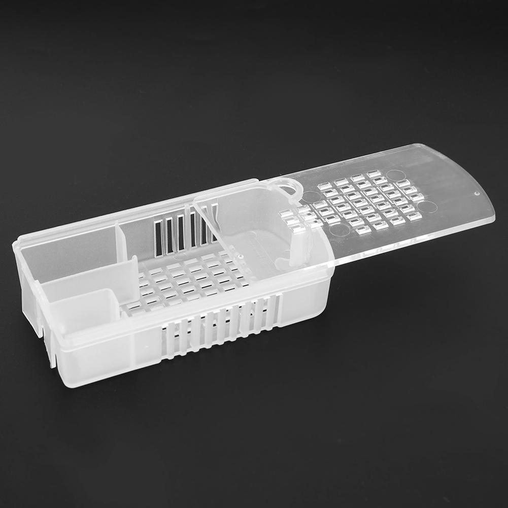 5Pcs Transparent Plastic Queen Bee Cage Beekeeping Tool Equipment Accessories