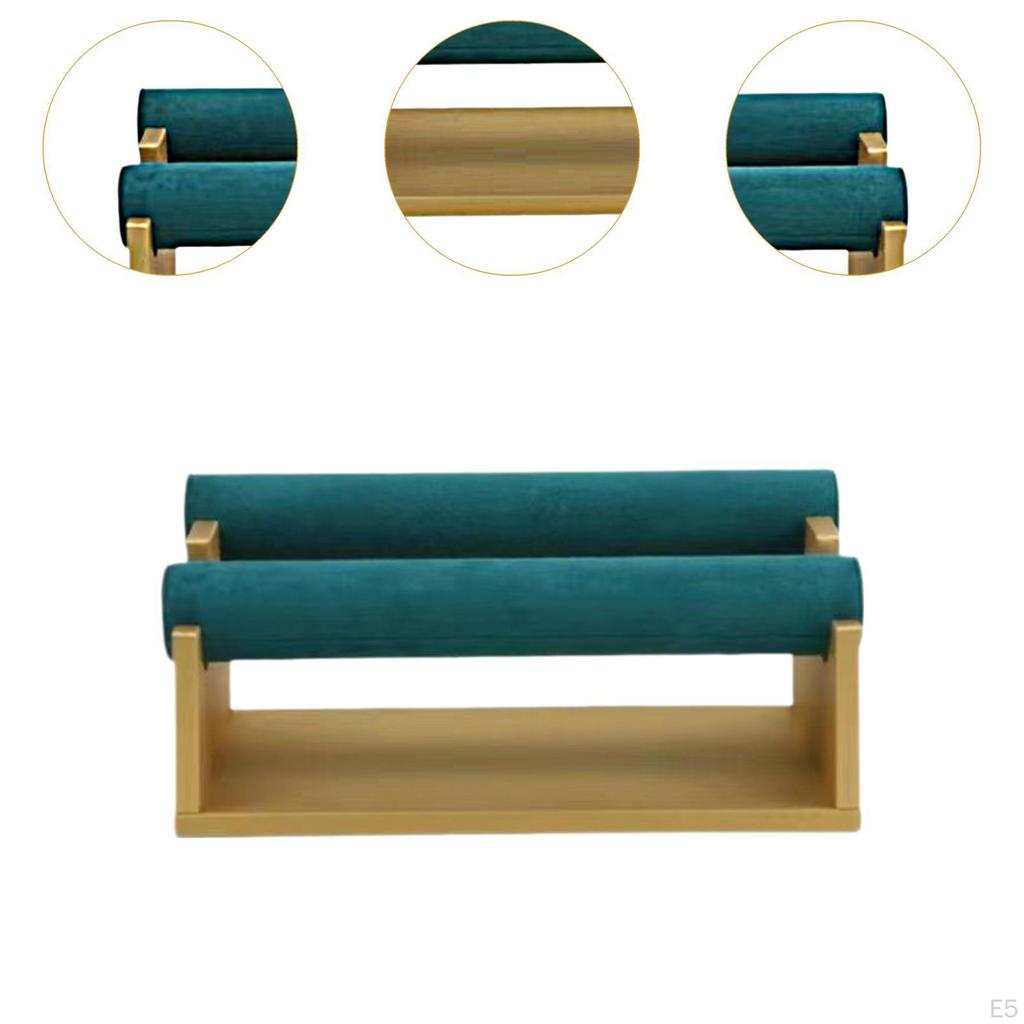 -Suport pentru brățări, Organizator de bijuterii, Ornament pentru economisirea spațiului, Suport creativ tip turn pentru coliere pentru