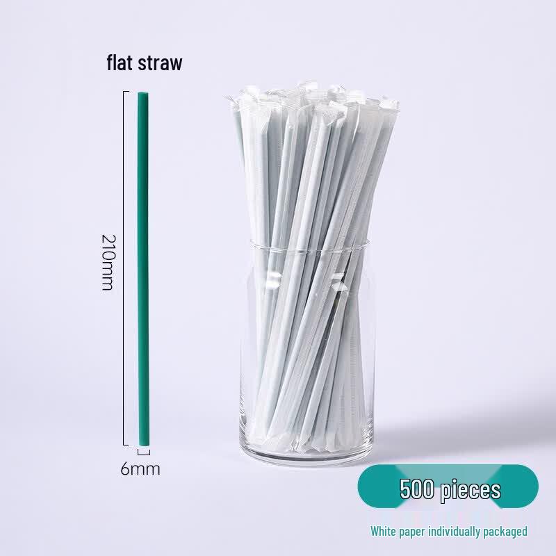 Individually Wrapped Disposable Plastic Stirring Straw