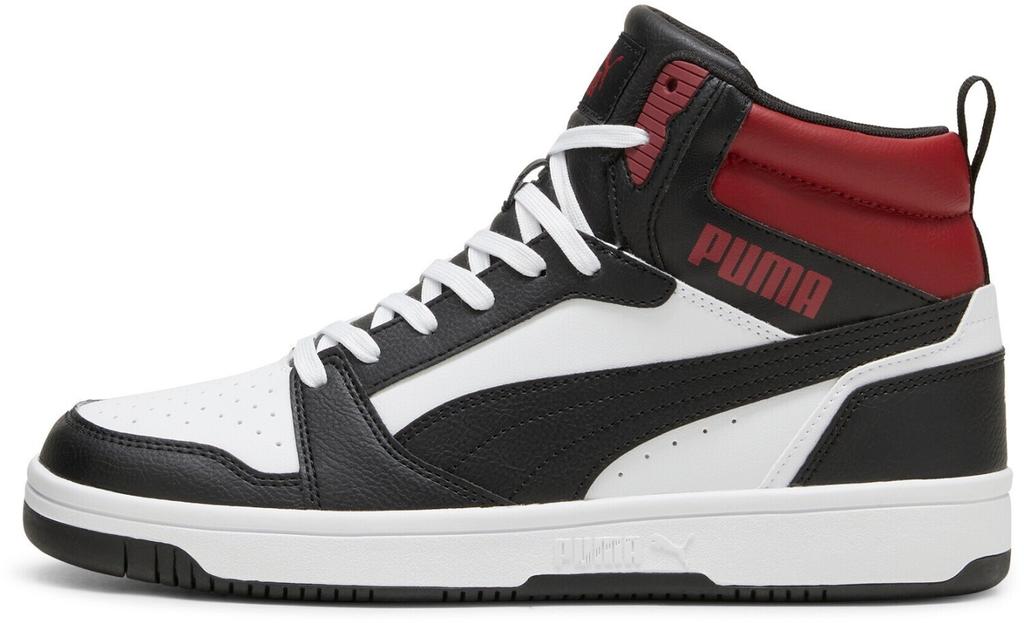 Puma Rebound V6 Sneakers (392326) White/black/intense Red