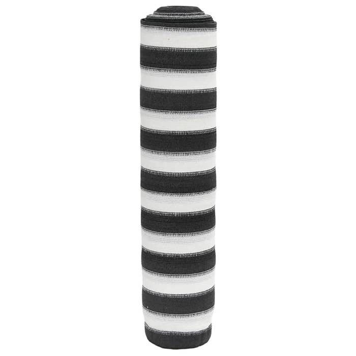 VidaXL Anthracite and White Privacy Screen Net 1.8x25 M HDPE 75 G/m² 4003663