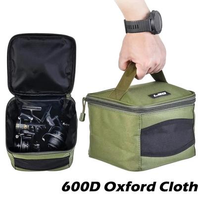 LEO PESCA Nuovo mulinello da pesca Baitcasting in tessuto Oxford 600D quadrato, scatola protettiva per mulinello, borsa per mulinello da pesca per attrezzi da pesca