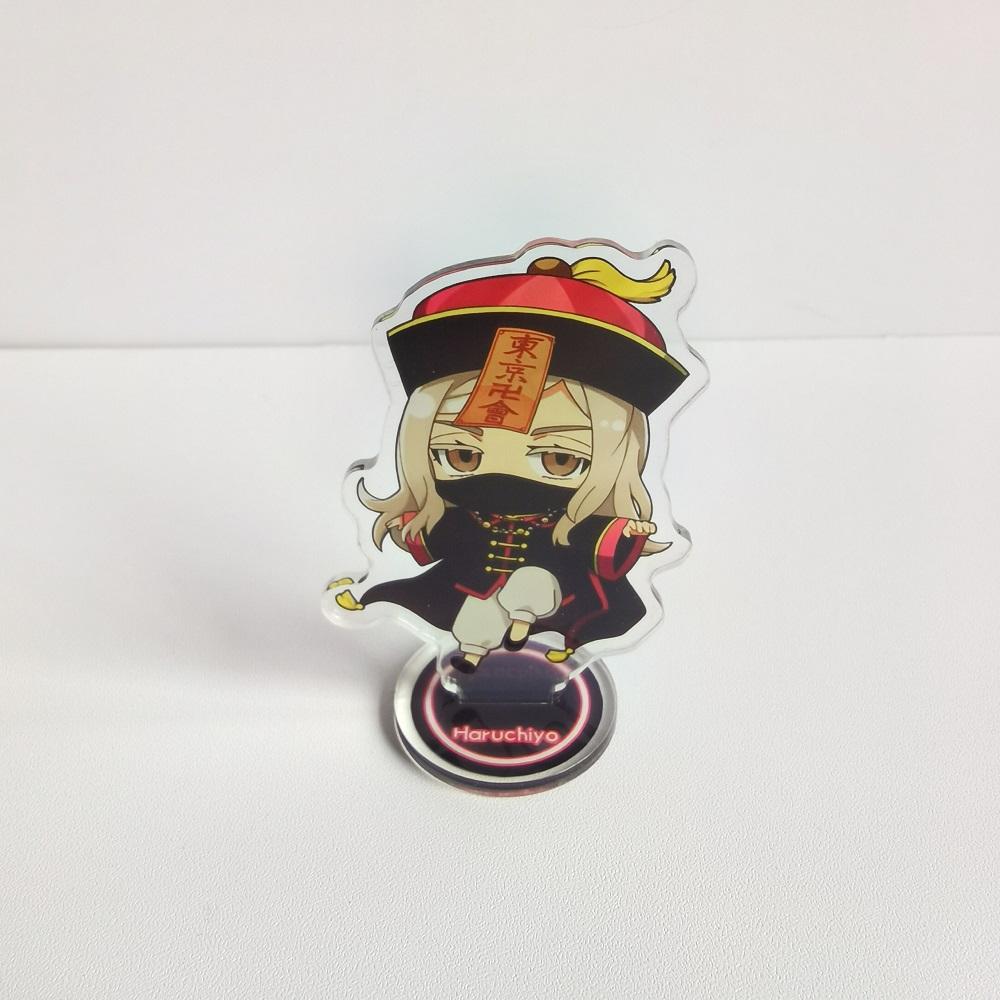 Anime Tokyo Revengers Figure Acrylic Stand Manjiro Ken Takemichi Hinata Atsushi Cosplay Model Plate Desk Decor Standing Fans Hot