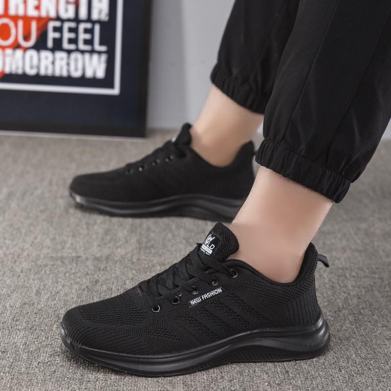 

Летняя мягкая подошва сетка дышащая повседневная мужская обувь женская обувь дышащая удобная спортивная обувь для ходьбы нескользящая обувь для пожилых 44