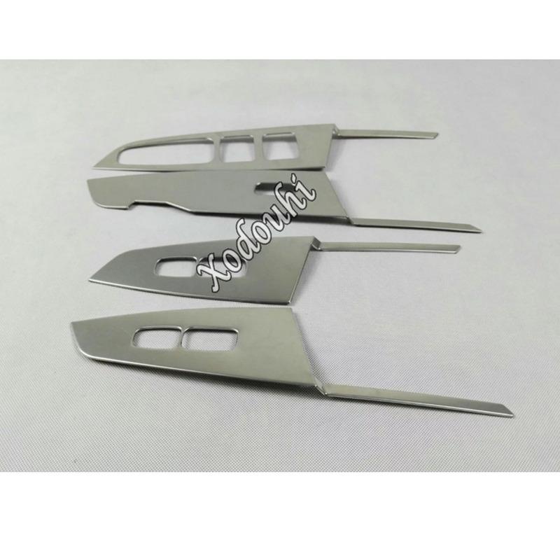 For Kia Sportage KX5     Sticker Styling Door Window Glass Interior Panel Armrest Lift Switch Button Trim Frame