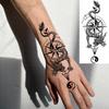 1 Foglio Tatuaggi Temporanei Vichingo Maori Drago Totem per Uomo Avambraccio Collo, Adesivi Tatuaggio Finti Temporanei Impermeabili Tatuaggi Realistici