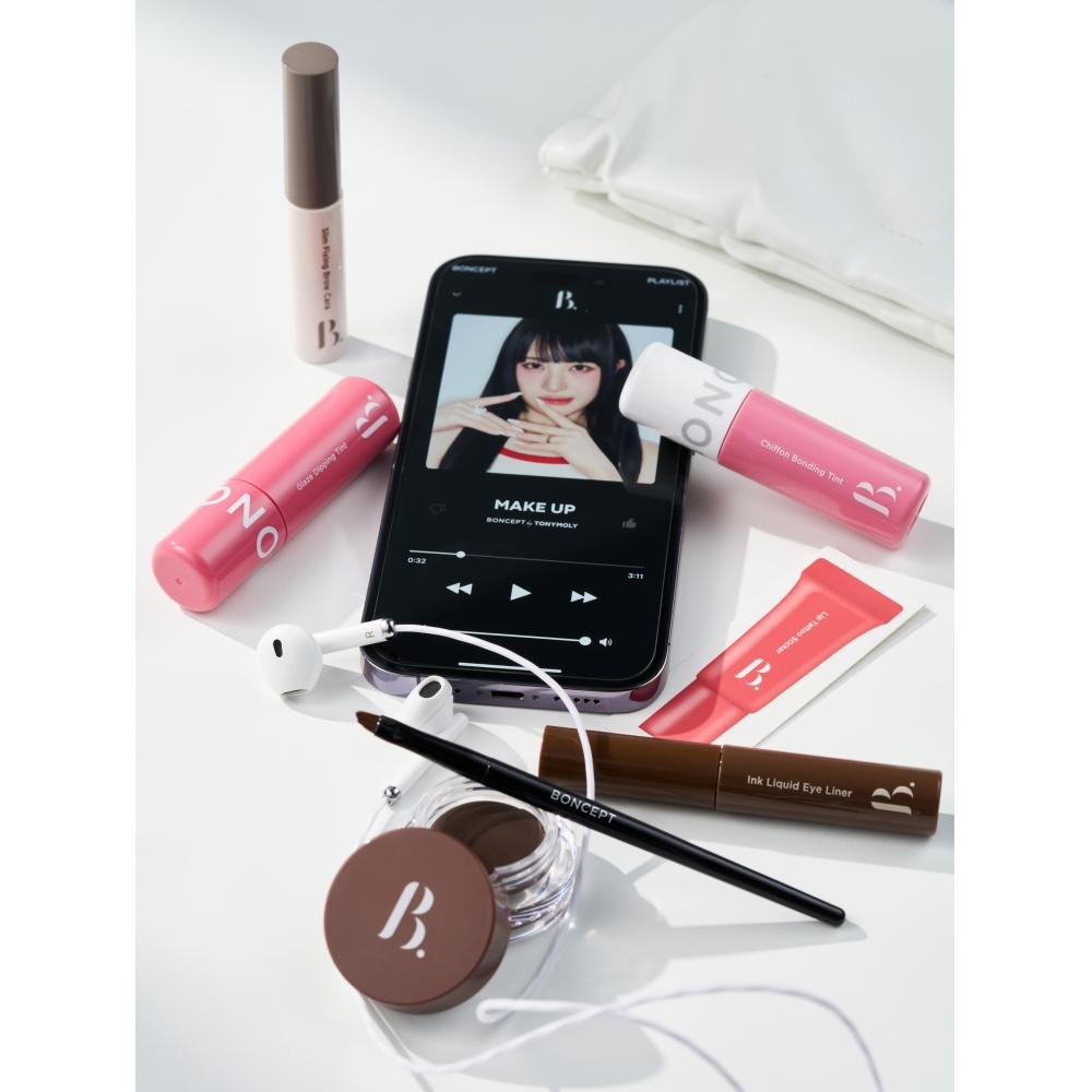 Bonsep Makeup [02 Natural Brown] Bonsep Slim Fixing Brow Cara