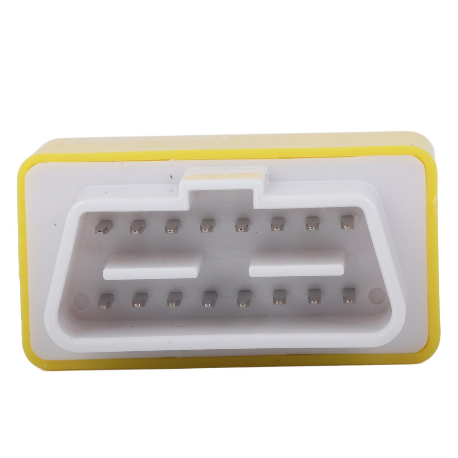 Centralina di Tuning con Chip Completo NitroOBD2 per Auto Diesel Auto a Benzina giallo