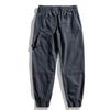 American Vintage Washed Cotton Overalls Spring New Men's Outdoor Multi-pockets Ankle-tied Loose Casual Trousers