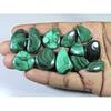 12Pcs Natural Green Malachite Mix Shape Cabochon Loose Gemstone 295Cts. Lot C-479