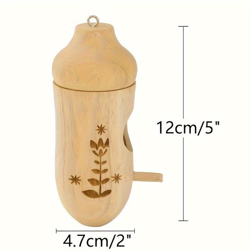 Wooden Hanging Hummingbird House Chalet Mini Bird Nests Cage For Beautiful Outdoor Patio Garden Decoration Pet Bedroom