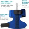 1Pc Adjustable Finger Splint Brace With Strap For Finger Locking Popping Bending Support Relief