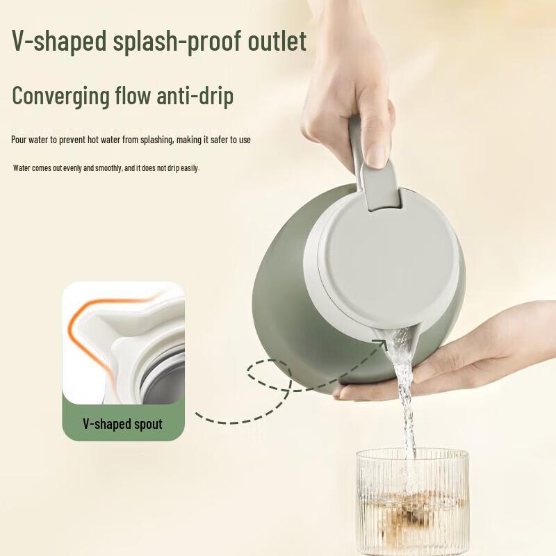 Supor 2L Basil Green 304 Stainless Steel Vacuum Thermos