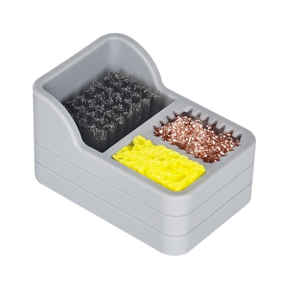 Silicone Tin Slag Cleaning Kit Copper Tin Slag Remove Tool Soldering Iron Tip Cleaner  School Labs