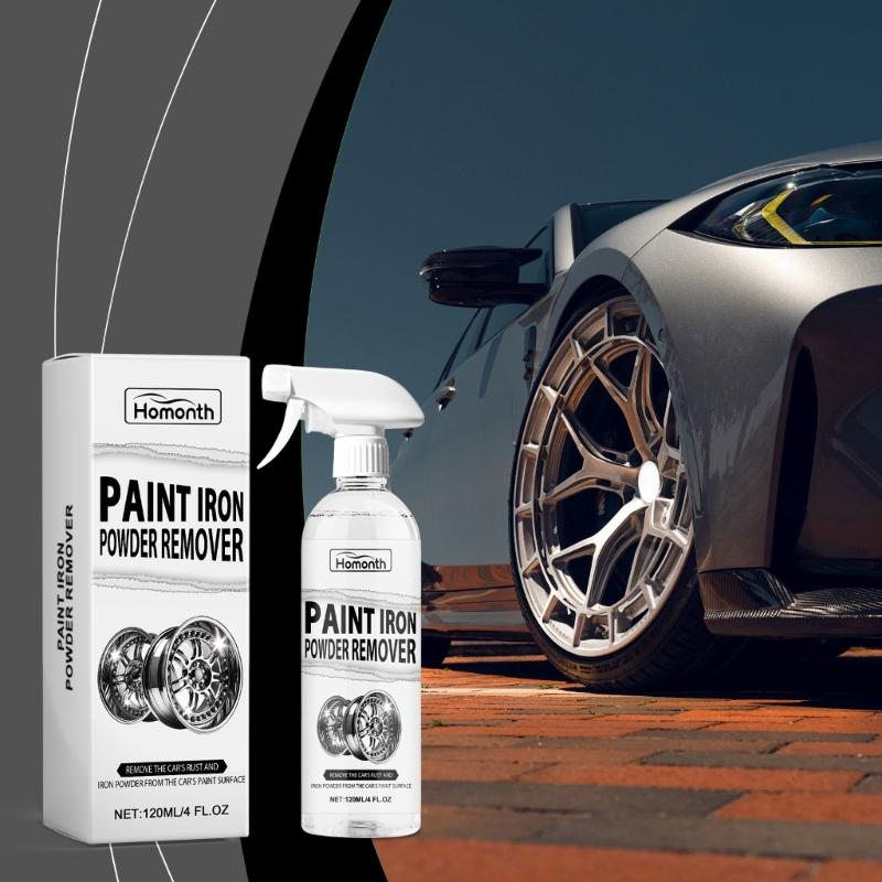 Wheel Cleaner Effectively Eliminates Stubborn Brake Dust Rust Restores Shine Safe for Aluminum Wheels Tire Care Solution