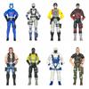  Gi Joe 6 Inch Classified Series Jinx Big Ben Flint Cobra Viper Stalker With Nah Brain Action Articulated Figure Set