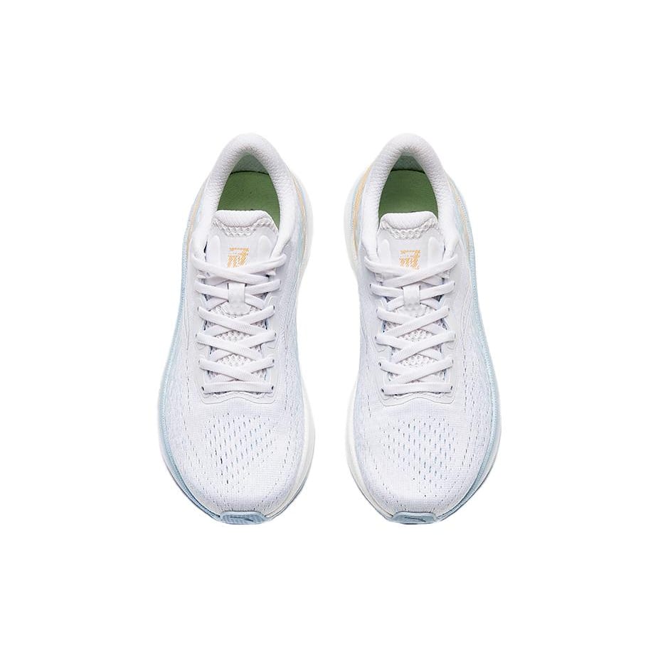 Anta Champion Running Shoes Lite Cushioning Slip Resistant Abrasion Resistant Low Top Running Shoes Women's Blue White 122335581S-9