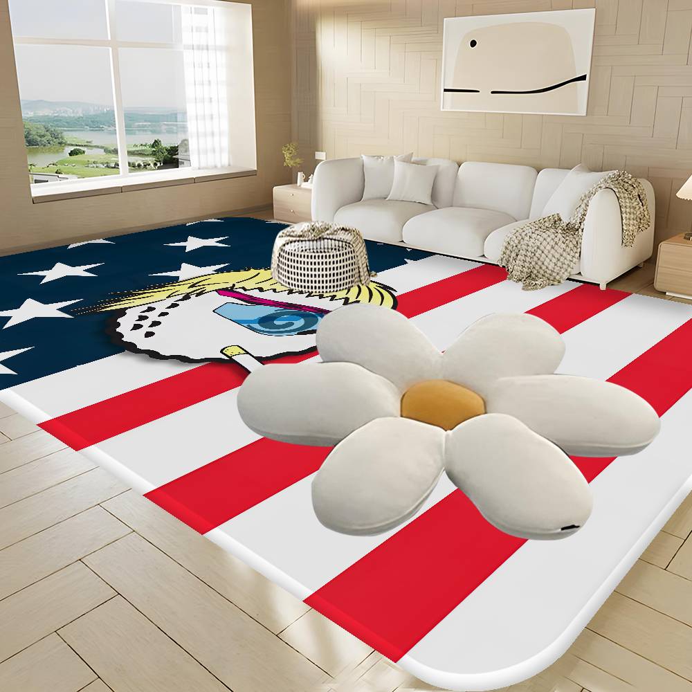 Fashion M-Malbon G-Golf Floor Mat INS Style Soft Bedroom Floor House Laundry Room Mat Anti-skid Household Carpets