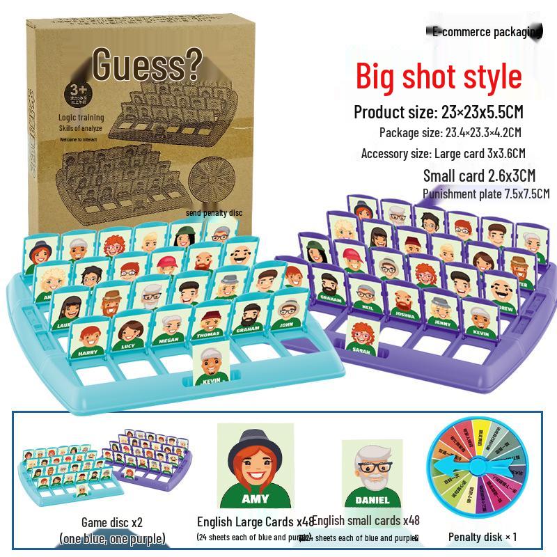 Penguin Icebreaker Balancing Tree Board Game with Face-Changing Rubik's Cube and Hidden Building Blocks - Free Shipping