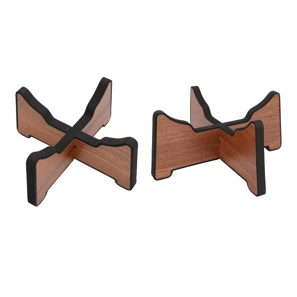 Ethereal Drum Stand Silicone Sound Insulation Layer Detachable Wooden Display Rack Handpan Tongue Dr
