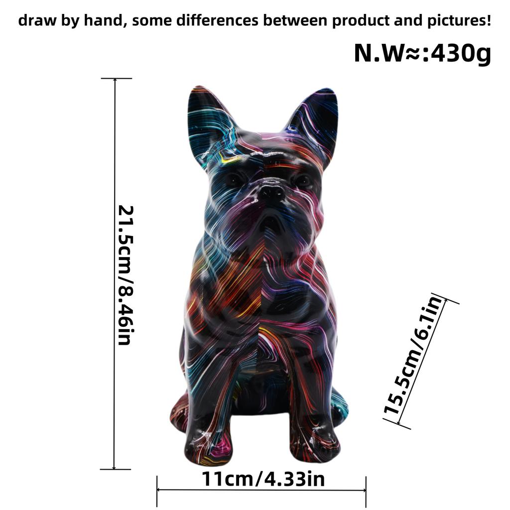 Large-sized Dog Dog Home Living Room Ornaments High-end Entrance Desktop Decoration Resin Crafts