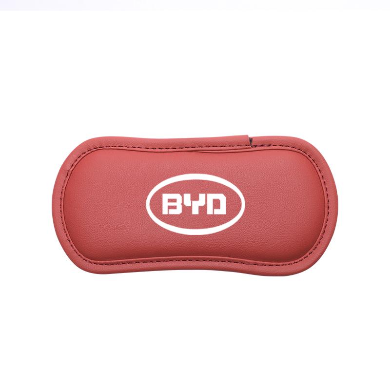 Leather Car Pillow Car Knee Pad Elastic Memory Foam Leg Pad For BYD Tang F3 E6 Atto3 Yuan Plus Song Max F0 G3 I3 Ea1 Dmi 2din S7