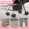 Reise-Kinderwagen, Einhand-Faltbarer Säuglings-Buggy mit Verstellbarer Rückenlehne, Verdeck, Ablagekorb für 0-2 Jahre Kleinkinder bis zu 10 kg