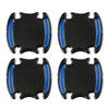 4/8PCS Car Door Handle Reflective Sticker Protection Sticker Door Handle Paint Surface Anti-scratch Reflective Sticker Interior Mirrors 6