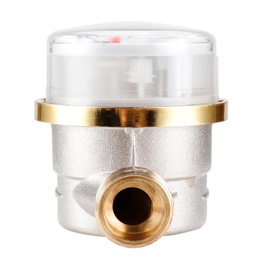 15mm 1/2 Inch Cold Water Meter Read of Cubic Flow Meter 360 Adjustable Rotary Counter Water