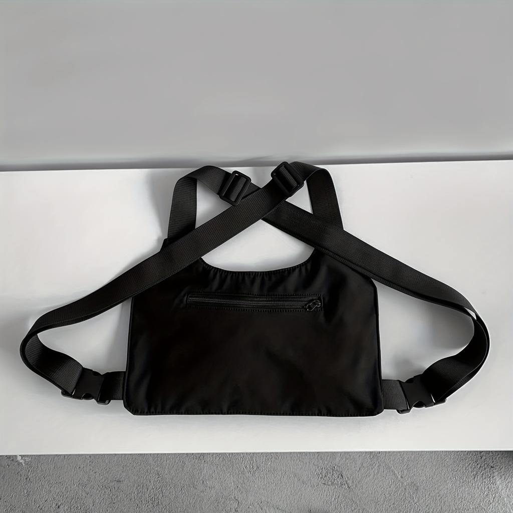 Multifunctional Vest Backpack, Minimalist Chest Bag with Cool Street Style
