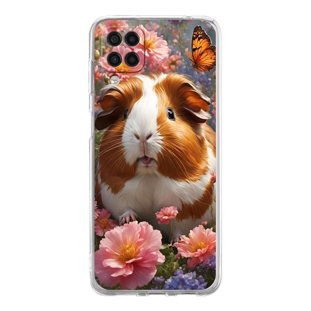 

Case for Samsung A17 A13 A15 A25 A35 A51 A55 A71 A21S A11 A31 A41 A23 A53 A73 5G A03S A05s Cover Animal Guinea Pig Cavy Cute Samsung A05s