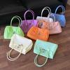 Borsa a Mano Trendy Coreana Colore Macaron Gelatina - Borsa a Spalla Singola Sottobraccio