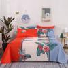 Printed Simple Bed Sheet Dormitory Pure Washed Cotton Single Double Bed Skin-friendly Comfortable Bed Sheet
