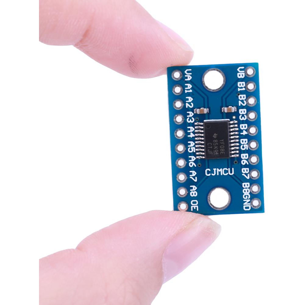 TXS0108E Logic Level Conversion Module 3.3V 5V 8 Channel Logic Level Shifter Bi-Directional Module High Speed for Arduino
