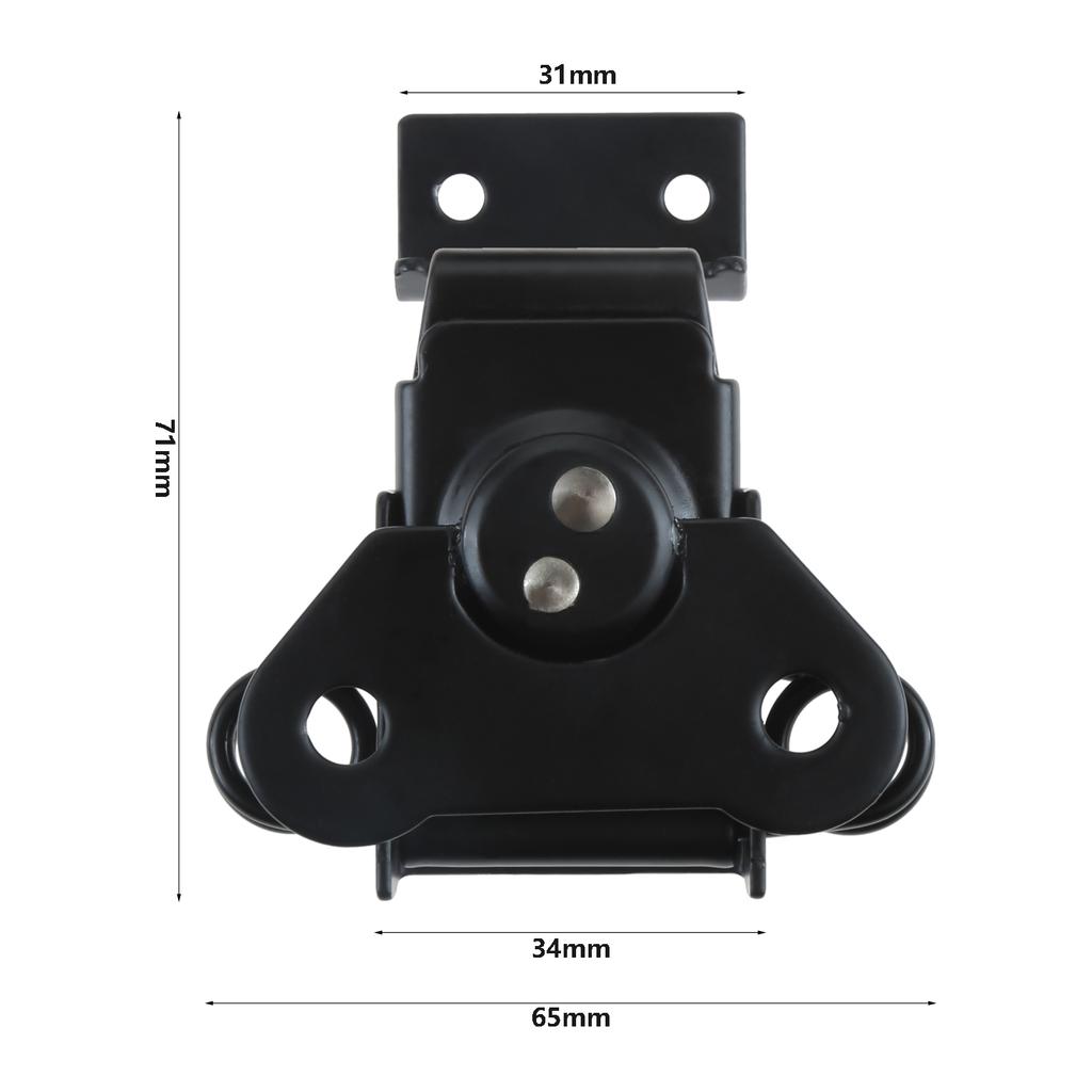 1 ks Tvar motýla Západka na zavazadlo Západka Svorka Spony a Záchytka Dřevěná krabička Kufr Letecký kufr Spona Otočný zámek Černý
