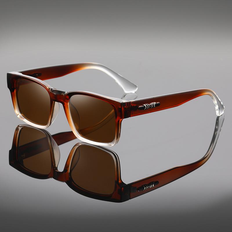 Box sunglasses men's UV protection European and American fashion trends Internet celebrities high-end small frame sunglasses