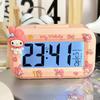 Cute Nezha Alarm Clock Luminous Bedside Clock Student Dormitory Timer Multifunctional Time Management Desktop Clock