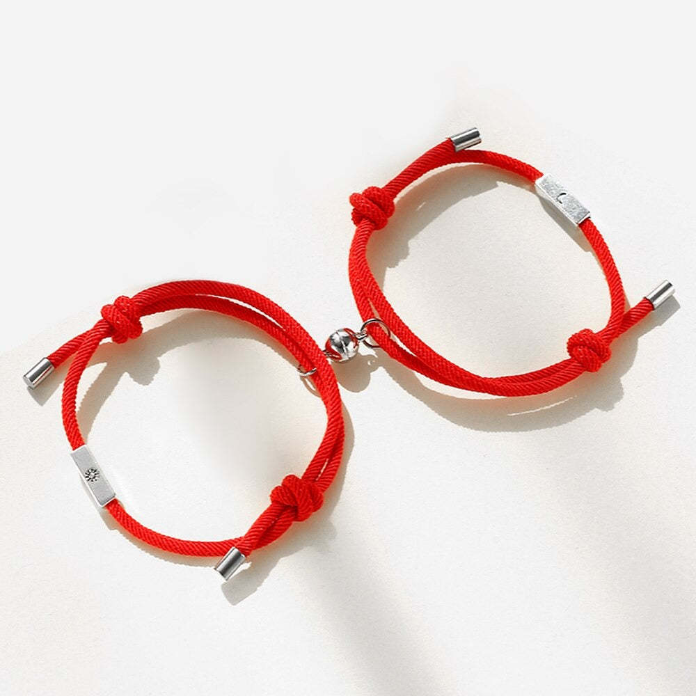 Yunjin Explosive Milan Rope Sun and Moon Couple Bracelet A pair of eachother hand ropes for jewelry