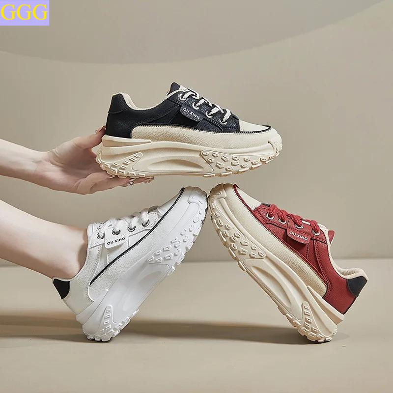 

2025 New Model Shoes for Women Wear-resistant and Anti-slip Casual Sports Shoes 40 чорний