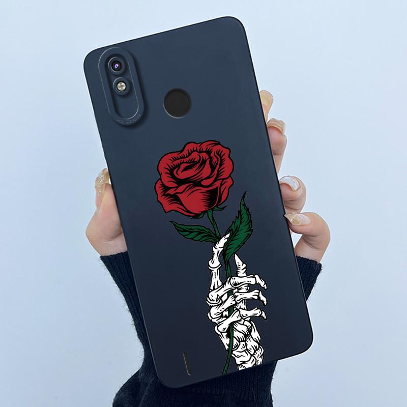 For Tecno Spark 4 Lite KC8S / Pop 3 Plus Casing Spark4 Lite Silicone Phone Case Sweet Printing Shell Lovely Painted Back Cover