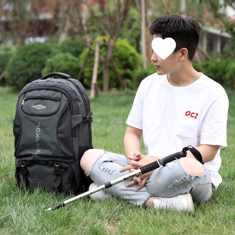 Herren Multifunktionaler Rucksack mit großem Fassungsvermögen für Outdoor-Reisen, Bergsteigen und Geschäftsreisen