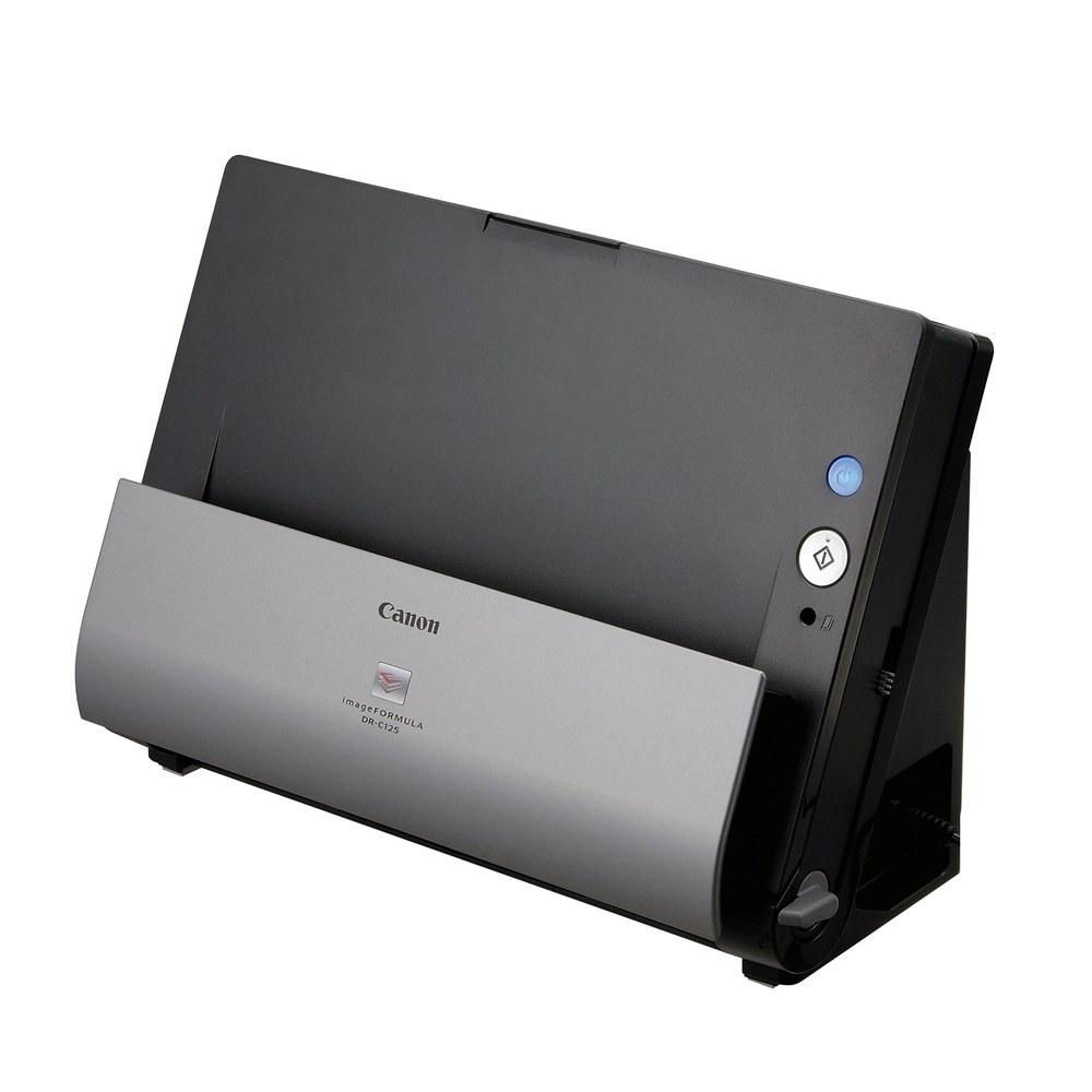 Canon ImageFORMULA DR-C125 A4 Scanner CIS Sensor 30 Sheets Paper Feed Double Feeding Retard Roller U-Turn Space-Saving Model