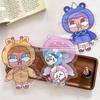 10Pcs Cartoon Crying Baby Ziplock Bag Special-Shaped Packaging Bags Snacks, Biscuits And Candy Storge Bags Thickened Bag