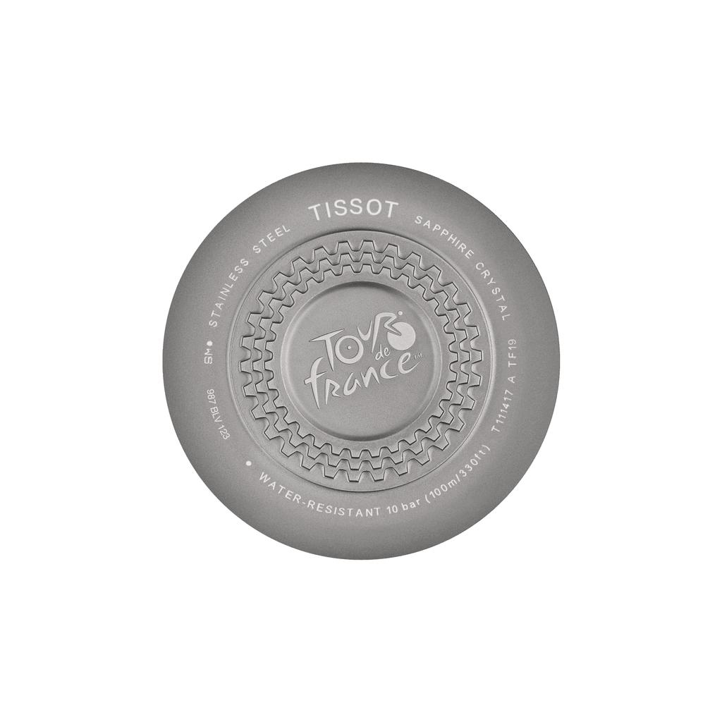 Tissot Schwarzes Zifferblatt Herren Modeuhr T111.417.37.057.00