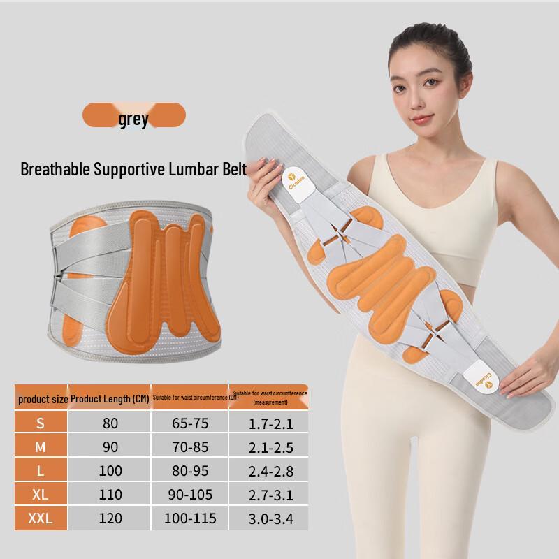 

OLOEY Breathable Bionic Steel Plate Lumbar Support Belt