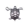 Turtle Charms Antique Bronze Silver Pendants For Animal Themed Jewelry Making