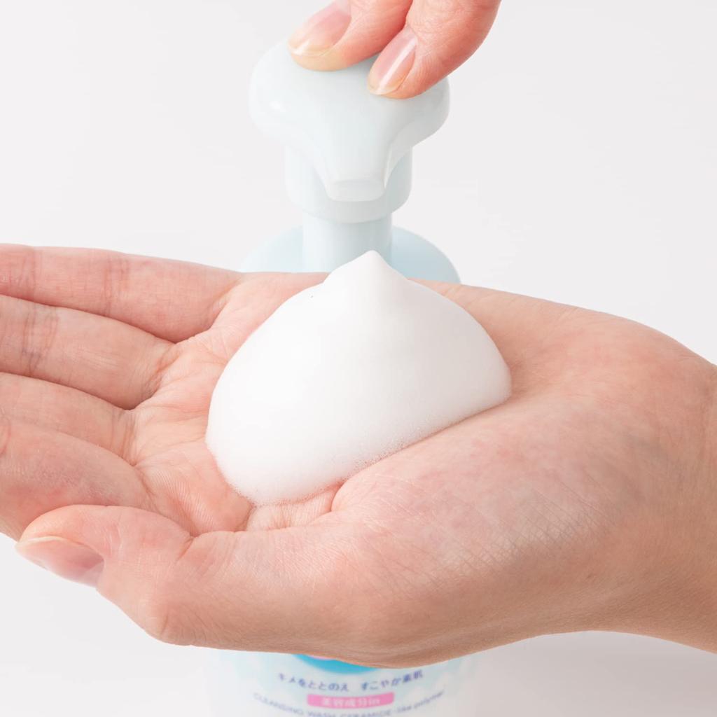 Softymo KOSE Foaming Cleansing Wash Facial Makeup Cleansing Pore Cleansing (Ceramide) Refill, Cleanser, Remover, 180mL, Wash,