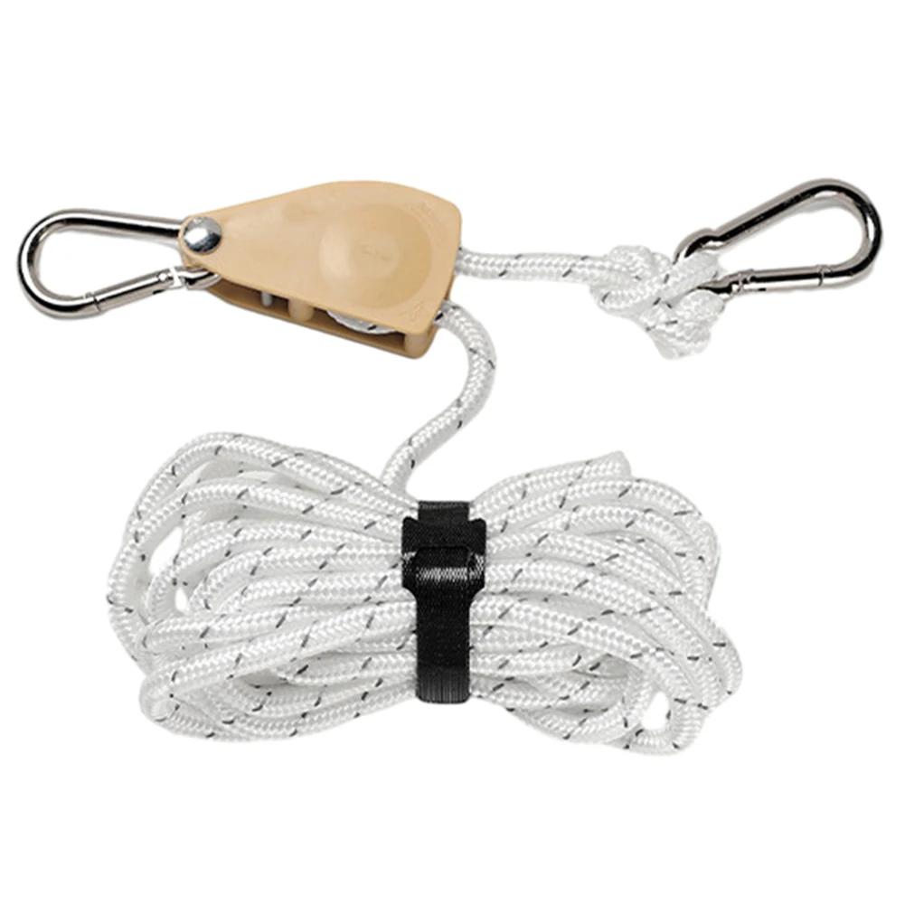 4M Kampeertent Spanband Spanner Bevestigingskatrol Verstelbare Ratel Hangers Luifel Touw Ratel Hangers Spanbanden
