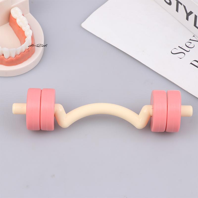 Face Mouth Exerciser Set Barbell Design Trainer Tool for Skin Tightening V Face Breathing Device To Enhance Facial Features